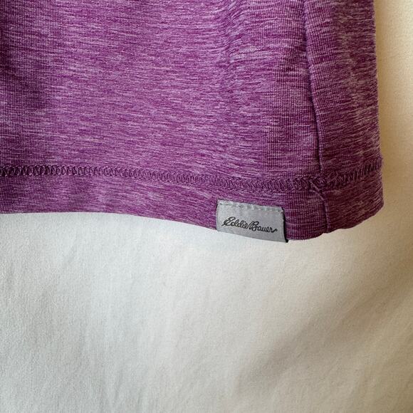 Eddie Bauer Workout Performance Tee Purple Size Medium - Picture 4 of 8